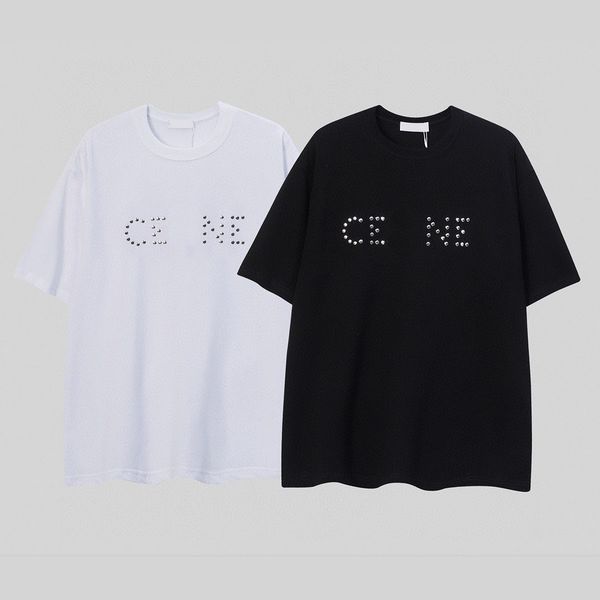 

men's plus tees & polos round t-shirt plus size neck embroidered and printed polar style summer wear with street pure cotton vew12, Black;brown