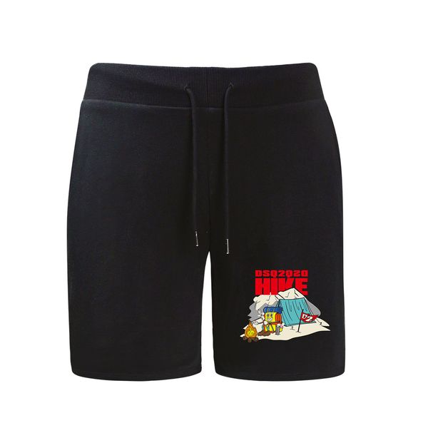 

dsq2 shorts men's shorts summer style men's knitting cotton beach shorts in summer wear elastic waist loose casual youth dsq sweat, White;black