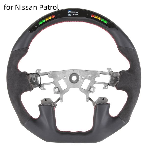

auto parts led performance steering wheels for nissan patrol real carbon fiber
