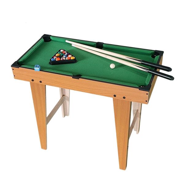 

tables 23" height pool table set leisure chalk racking triangle cues small tablebilliards desksnooker for kids 230206