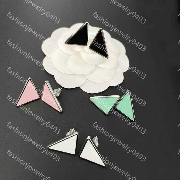 

2022 new geometric earrings versatile temperament fashion inverted logo letter accessories piercing rhinestones, Golden