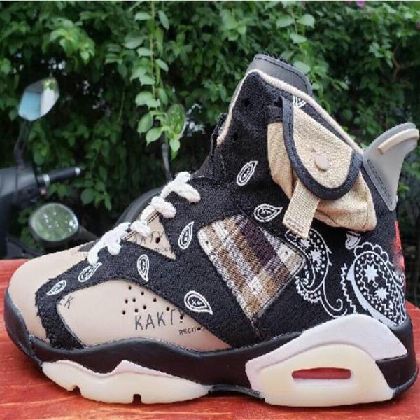 

2021 6 6s mens basketball shoes travis cactus british khaki yellow dmp unc oregon ducks black infrared men sneakers us 7-13 a2320b
