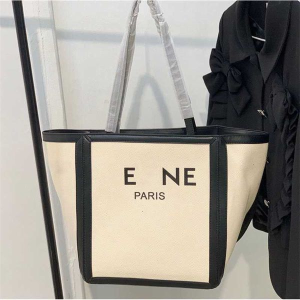 

fashion brand handbag triumphal arch bag women's 2023 new canvas large capacity tote shopping handheld shoulder bags