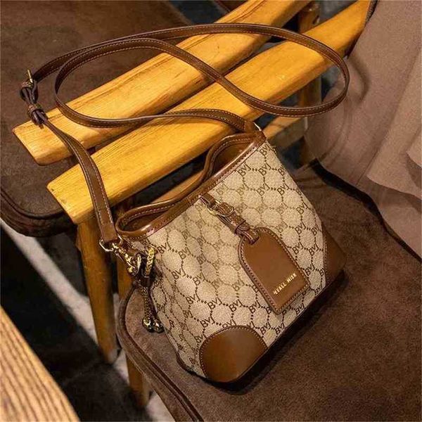 

60% off handbags online usa evening bags purse handbag women's 2023 new canvas bucket versatile sling one shoulder foreign style messen