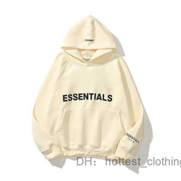 

designer ess hoodies mens streetwear pullover sweatshirts loose lovers essentials letters casual fleece sweater 7169s2, Black