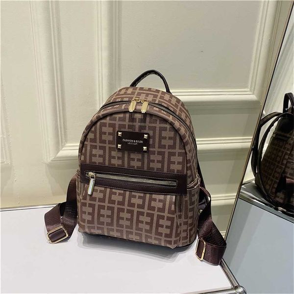 

designer handbag store 60% off letter new backpack autumn and winter korean version student fashion leisure women's bag