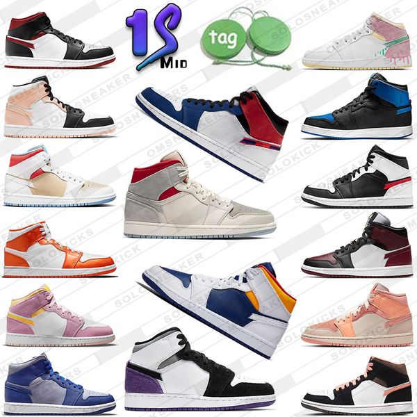 

1 1s mens basketball shoes purple bred patent starfish chicago reimagined university blue lost found dark mocha shadow 2.0 pollen men women