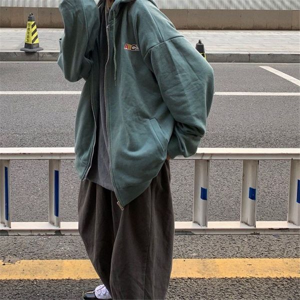 

womens hoodies sweatshirts houzhou harajuku vintage zip up hoodies women oversized autumn black sweatshirt streetwear y2k korean fashion aes