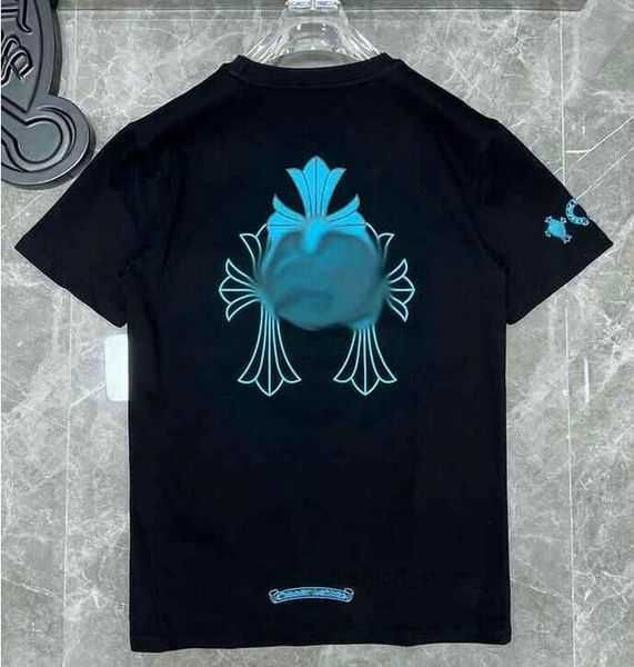 

heart t shirt brand tees women sanskrit letter chromes short sleeve couple 3134q7, White;black