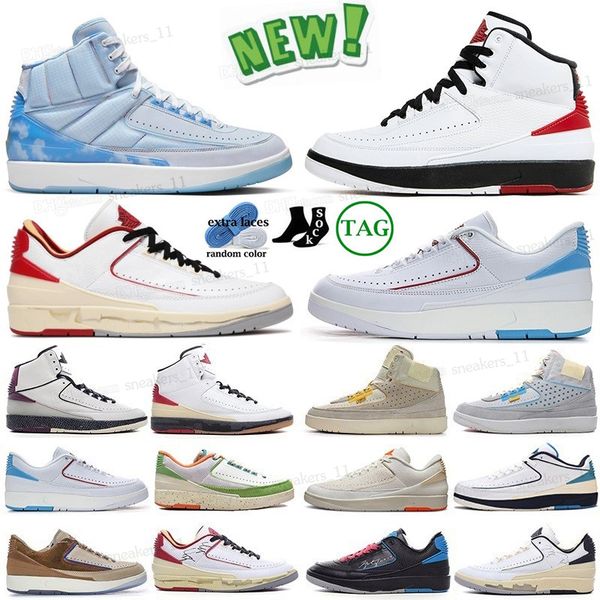 

2 basketball shoes for men women jumpman 2s airness wmns low sp white varsity red rattan grey fog signature black royal unc high low mens sp