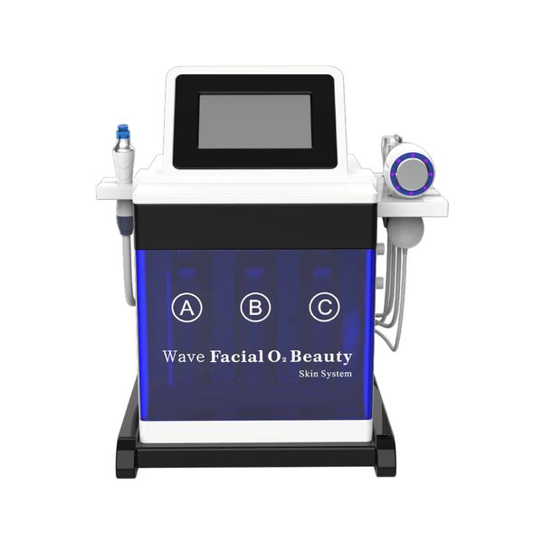 

portable skin care water vacuum beauty facial machine 5 in 1 oxygen facial deep cleaning dermabrasion face lifting machine