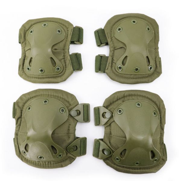 

ankle support tactical knee pad elbow cs military protector army airsoft outdoor sport hunting kneepad safety gear knee protective pads 2302, Blue;black