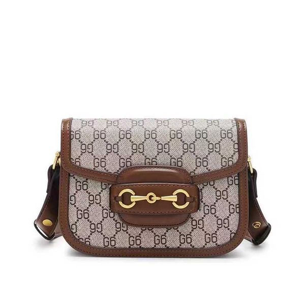 

2023 bags outlet online sale luxury high-end saddle women's messenger bag