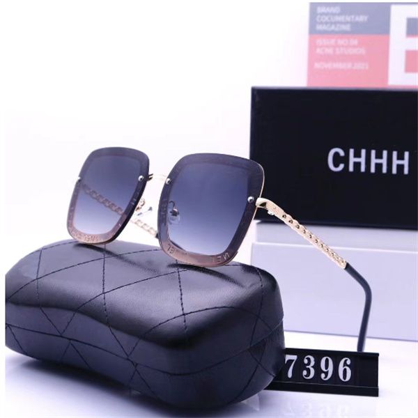 

designer sunglasses fashion sunscreen luxury sunglasses for men women beach shading uv protection polarized glasses trendy gift, White;black