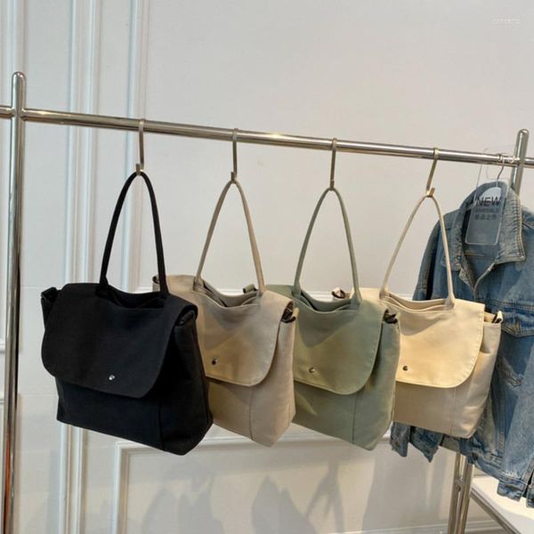 

shoulder bags canvas large capacity ladies crossbody bag chinese style casual fashion all-match tote women's handbag