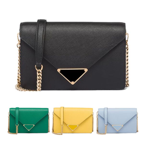 

cowhide shoulder bags designer purse women chain handbags saffiano leather crossbody bag esigners0104