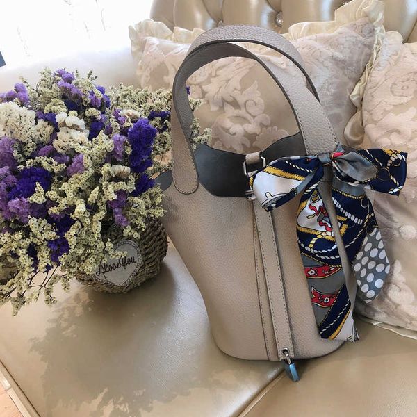 

designer herme shoulder bags for women online outlet genuine leather vegetable basket korean version 2023 new y5s4