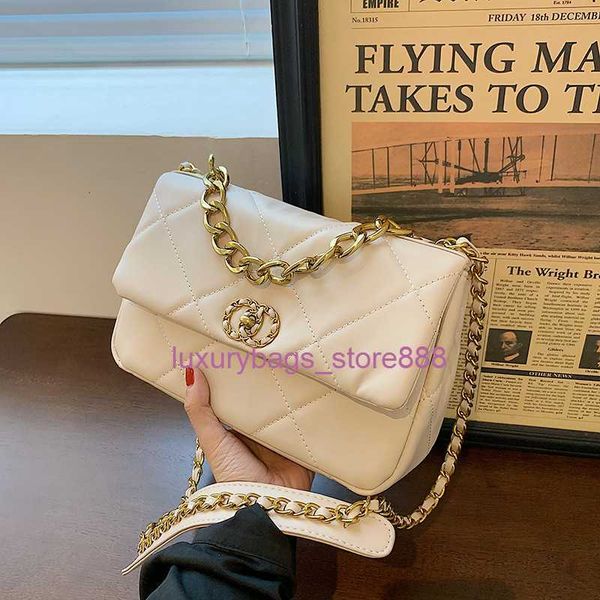 

store bags are sold y small fragrance metal chain fashion women's 2023 new simple buckle