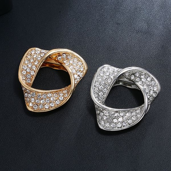 

luxury women designer letter pearl brooches 18k gold plated crystal rhinestone jewelry brooch pearl pin wedding party gift accessorie, Gray