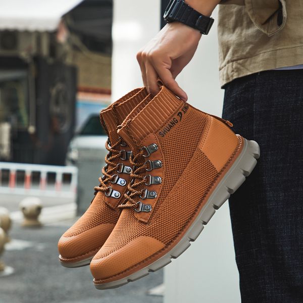 

f004 ankle boots men sneakers trainers casual skateboard shoes university blue dark mocha bred shadow twist classic mens black grey eur39-44