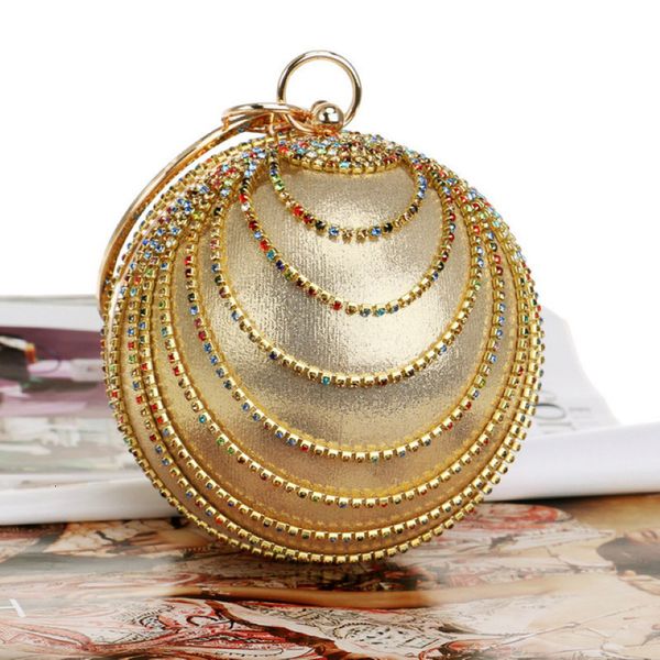 

evening bags luxury women clutch bag evening bag with rhinestone round ball bag exquisite for women ladies wedding party small wallet handba