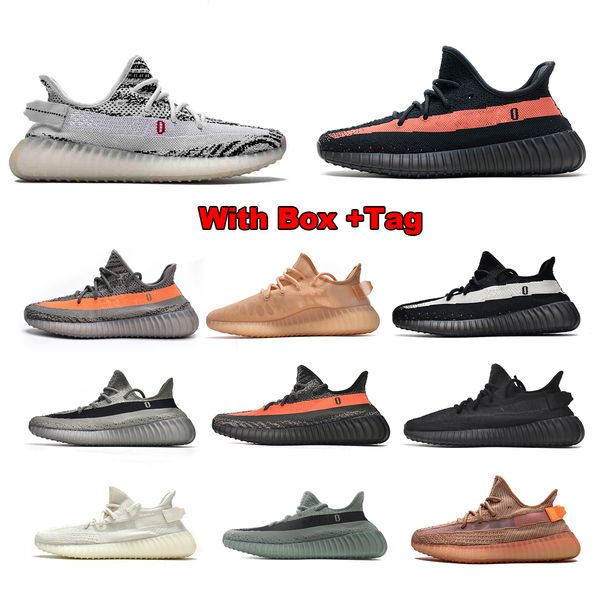 

men women designer running shoes 3m reflective zebra boost sneakers ice lace up fashion outdoor sport casual shoes size 36-47