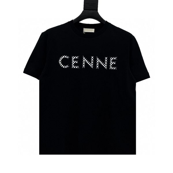 

men's plus tees & polos round neck embroidered and printed polar style summer wear with street pure cotton g4y, Black;brown