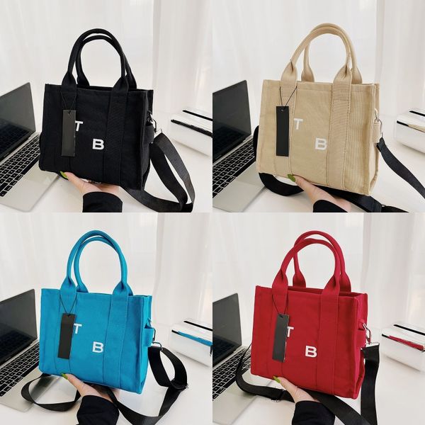 

the tote bag canvas designer bag luxury bag stylish couple 7a cross body pouch lady shopping side white pink casual fashion classic simple l