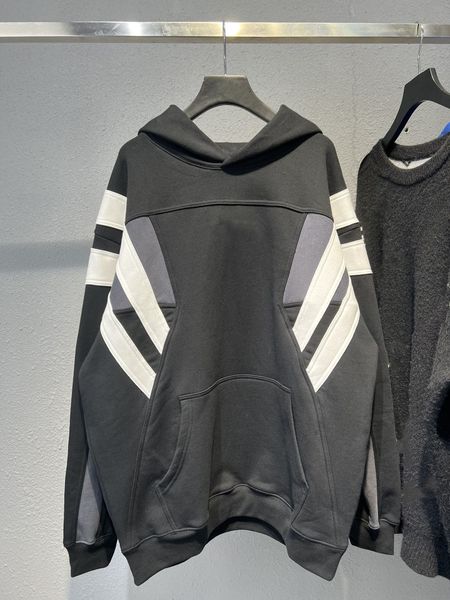 

women's hoodies & sweatshirts luxury designer couple hoodie original stripes high-end fashion hooded men's famous trend y030, Black