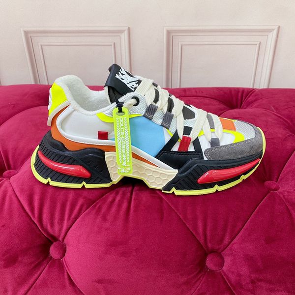 

luxury brand designer men women casual shoes track triple white black sneakers leather 0722