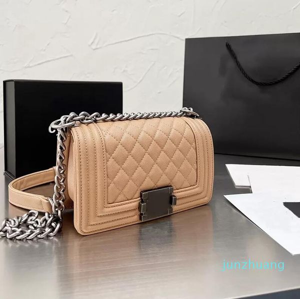 

cc bag classic caviar designers bag fashion chain quilted 22 shoulder bag 20cm wallet french luxury mini designer handbags 218l