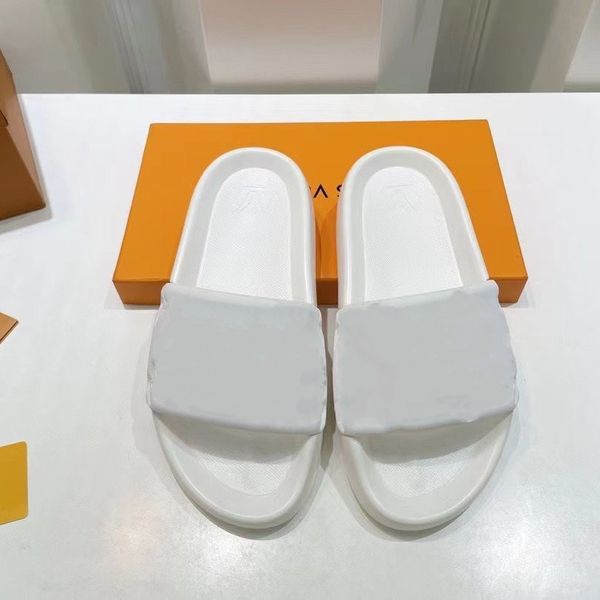 

classics designer slippery men's and women's slippers summer sandals beach slippery flat table women's home fashion shoes fli, Black