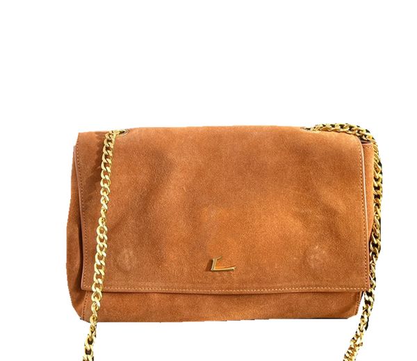 

luxury shoulder bag designer suede bag women's handbag messenger bag loulou women's chain bag women's handbag