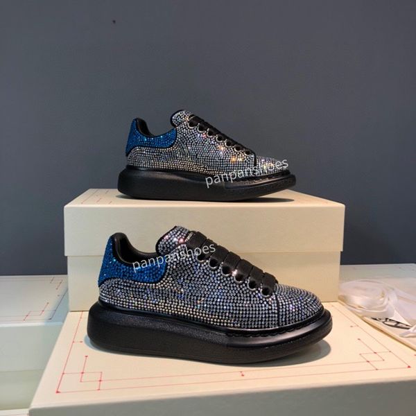 

casual shoes designer leather lace up plate-forme men fashion platform sneakers white black mens womens luxury size34-46