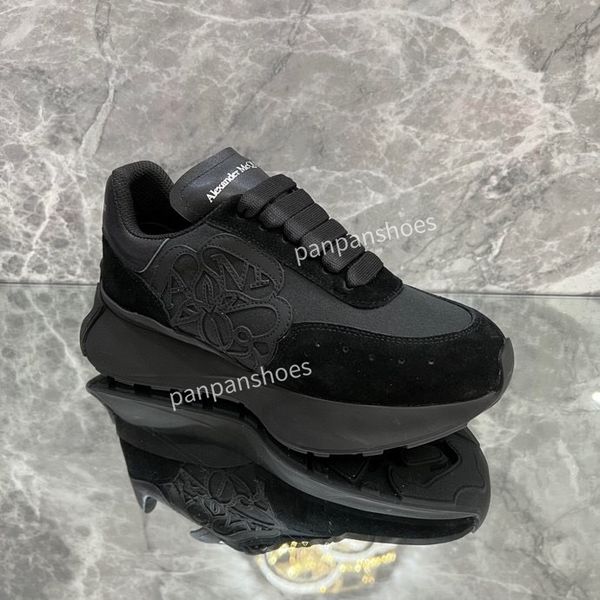 

2023 fashion sneakers women mens shoes studded shoe genuine leather trainers size34-46 xsd221142, Black