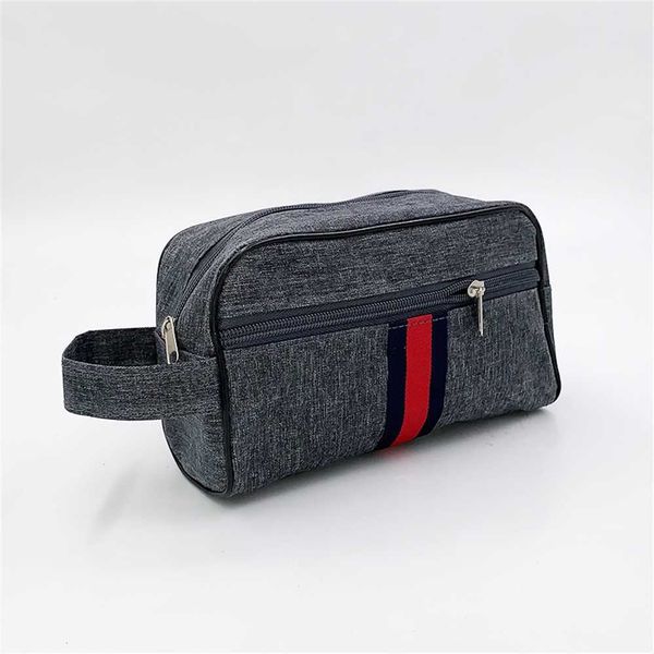 

designer handbag store 60% off women's striped cometic travel buine organizer men' wah female beautician makeup toiletry storage b