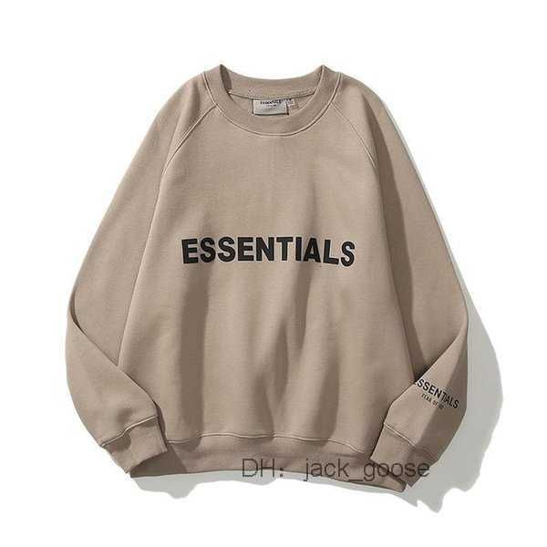 

designer ess mens womens streetwear pullover sweatshirts loose lovers essentials letters casual fleece sweater 33, Black