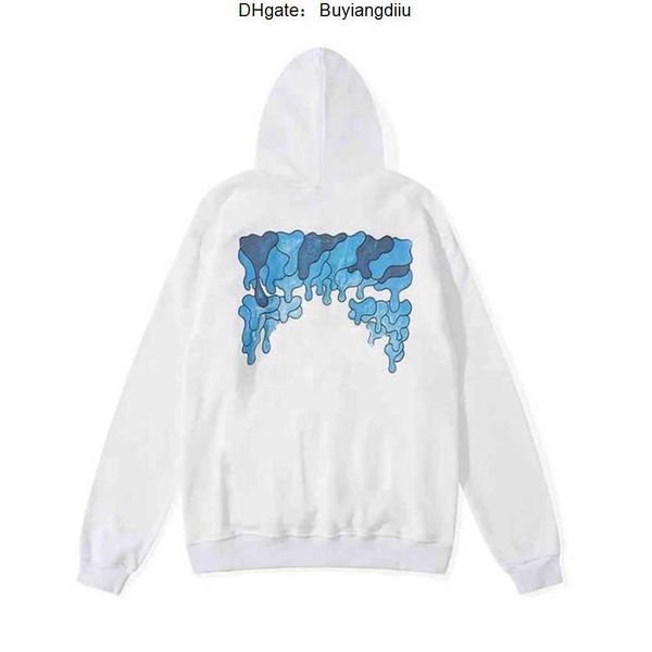 

2023 %60 off style trendy fashion sweater painted arrow crow stripe loose hoodie men's and women's coatjqm1off t-shirts offs black