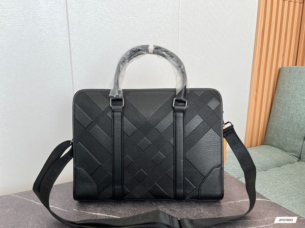 

designer men's handbag computer bag business bag luxury handbag black leather bag
