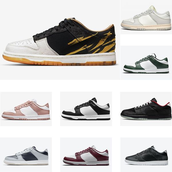 

sneakers dunks men women skate low running shoes og black white georgetown coast university red panda dunky mummy off platform dunkes lows 0