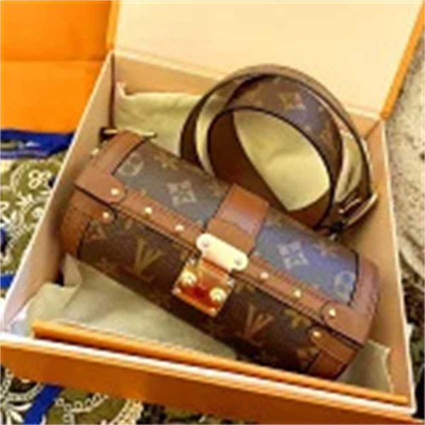 

2023 bags outlet online sale old-style women's 2023 new babylon chain cowhide cylinder messenger tidal pillow bag