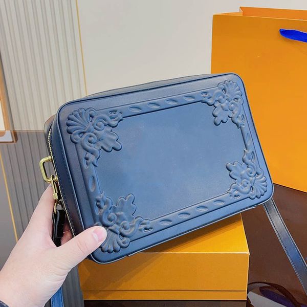 

men bag designer bags new crossbody handbag brand handle soft tote bag fashion relief handbags women purses messenger bag man wallet box bag