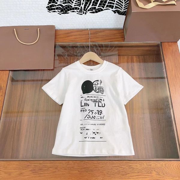

kid tshirt kids designer t shirt toddler tee shirt baby clothes girl boy short sleeve luxury summer shirt with letters 3 colours, Blue