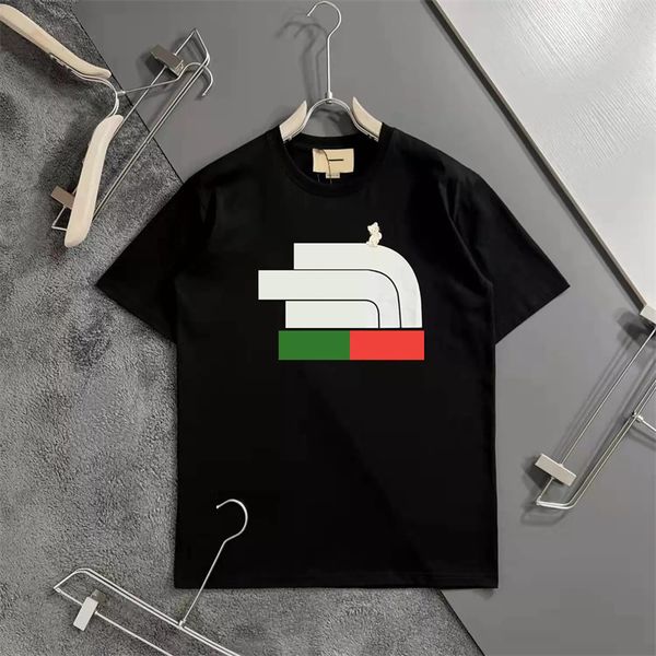 

fashion t shirts mens women designers t-shirts tees apparel man s casual chest letter shirt luxurys clothing street shorts sleeve clothes t, White;black