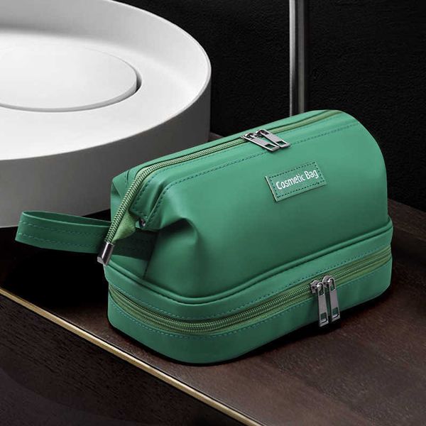

hbp travel portable travel pu wash bag dry wet separation travel cosmetics storage bag washing set cosmetic bag 230202