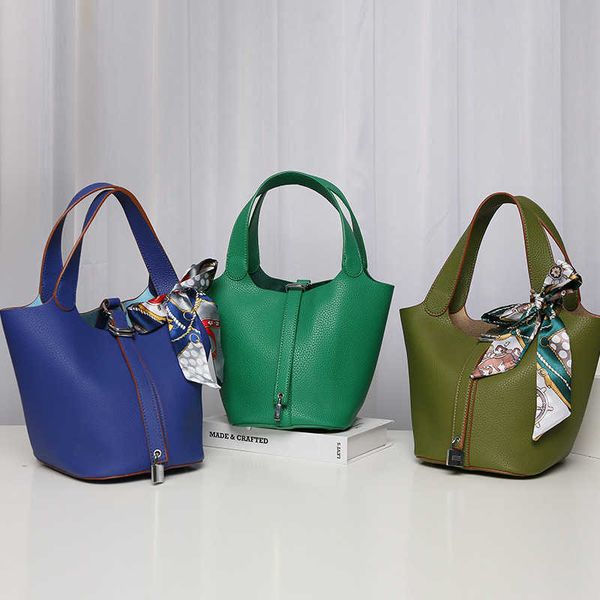 

designer herme bags for women south korean basket women's 2023 new versatile hand fashion carry children and mx79s