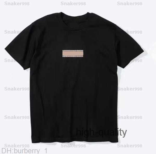 

2023 burdesigners men t shirt co branded style box tee print round neck mans short sleeve tshirt for mens and tees streetwear couples 3tohk6, White;black