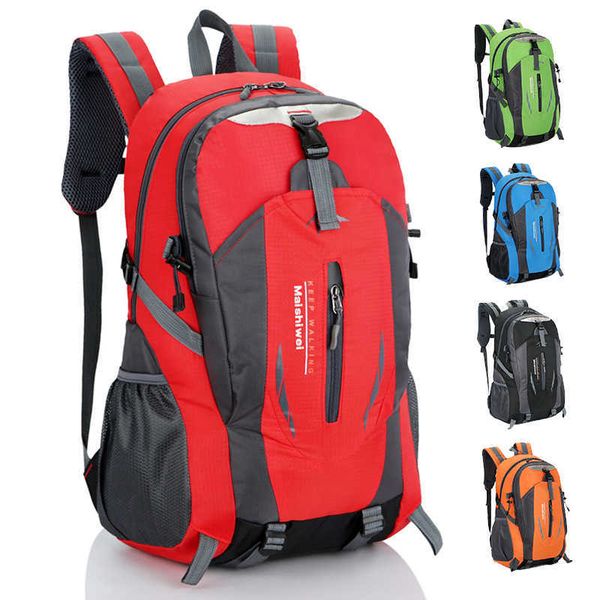 

backpack two outdoor sports backpacks men and women mountaineering bag waterproof large capacity leisure travel backpack 020723h