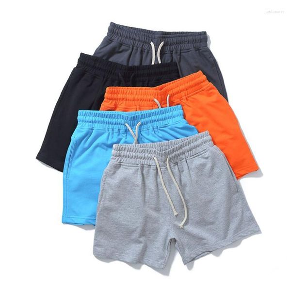 

men cotton shorts summer casual jogger sweat shorts plus size badminton sports shorts quick dry workout fitness running pants, White;black