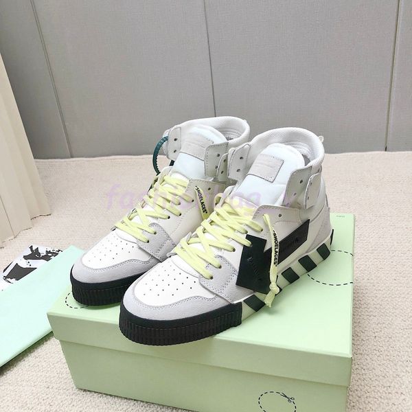 

designer sneaker men casual shoes high platform outdoor canvas trainers sneakers fashion vulcanized arrow lace up shoes, Black